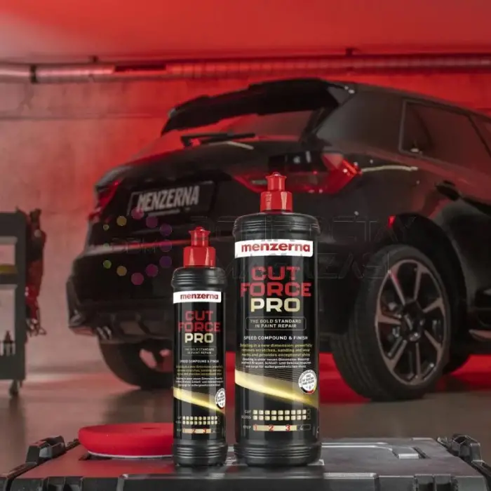 MENZERNA Cut Force Pro Altın Seri Ağır Çizik Giderici Kalın Pasta - 1 Lt