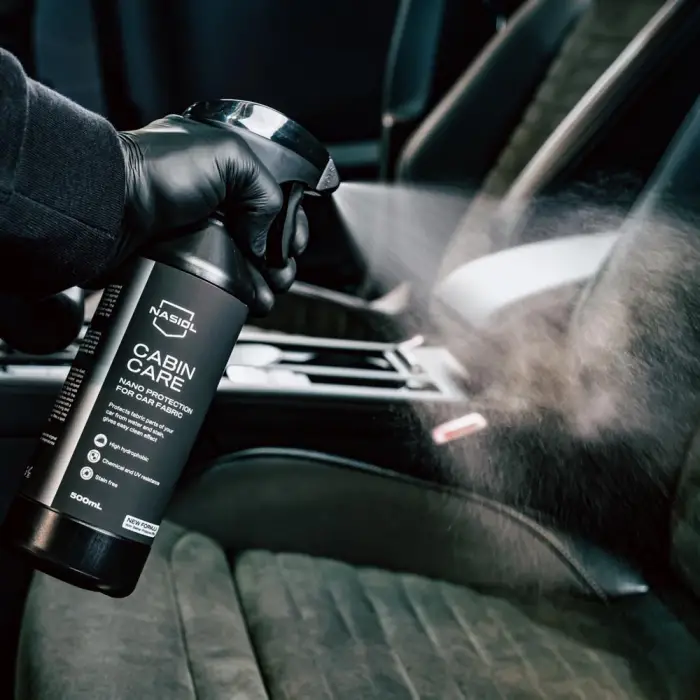 Nasiol Cabincare Araç Kumaş Yüzeyleri için Nano Kaplama-6 Ay Dayanım-500ml