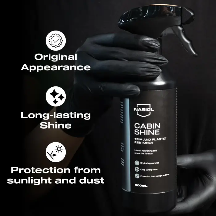 Nasiol Cabinshine Trim ve Plastik Korucuyu/Yenileyici-500ml