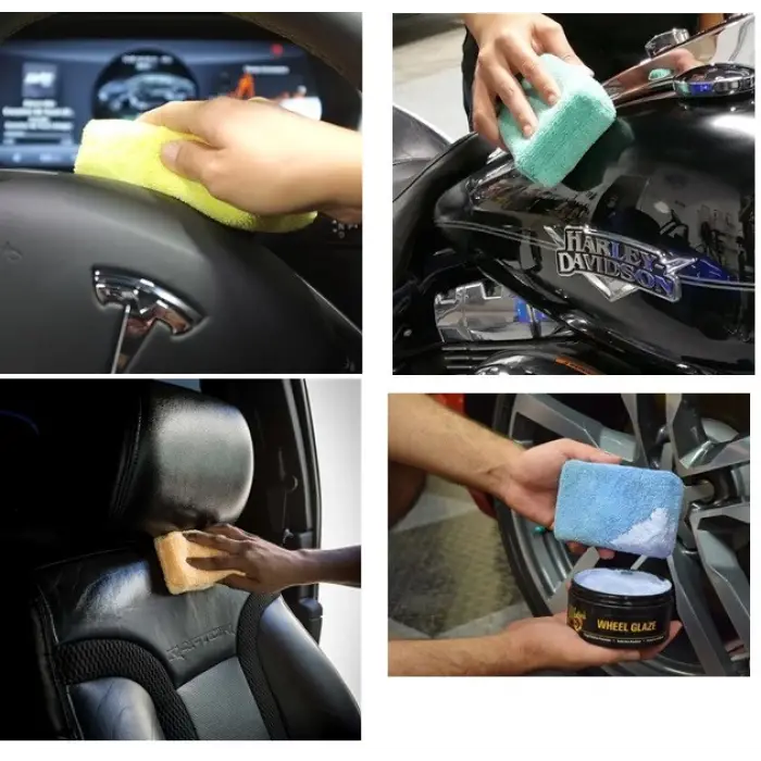 Pasta cila - mikrofiber uygulama pedi