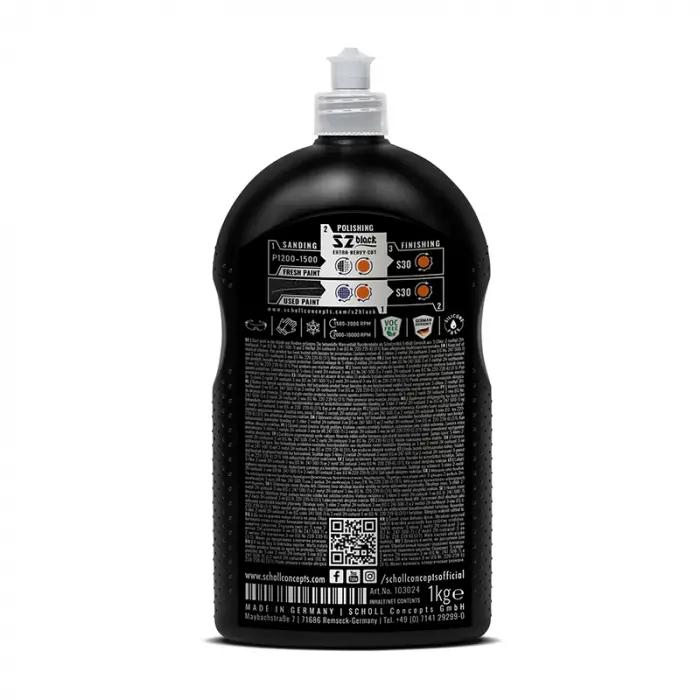 Scholl Concepts S2 BLACK PREMIUM Kalın Pasta 1 kg