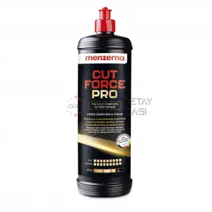 MENZERNA Cut Force Pro Altın Seri Ağır Çizik Giderici Kalın Pasta - 1 Lt