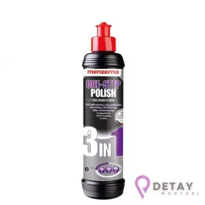 MENZERNA One-Step Polish 3in1 Tek Adım Pasta Cila Koruma - 250 ml