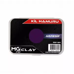 MG PS Agresif Yüzey Temizleyici Kil Hamuru 100 gr (Mor) - Clay Bar Temizleme Kili