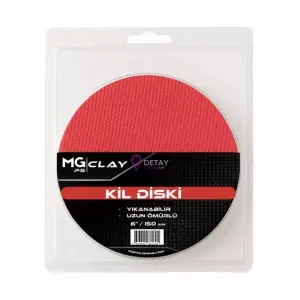MG PS Kil Diski 150 mm/6 - Kil Pedi Clay Disc Disk Clay Pad Ped