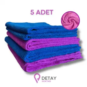 Mikrofiber Lazer Kesim Wax Cila ve Temizlik Bezi 40x40 5 Adet