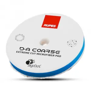 Rupes DA Coarse Agresif Orbital Polisaj Keçesi 130/150 mm Mavi Beyaz