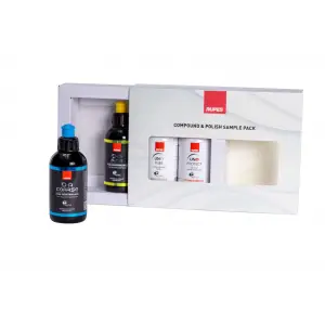 RUPES Pasta Cila Seti Compound/Polish Sample Pack 4X125 ML 9.TSKITA