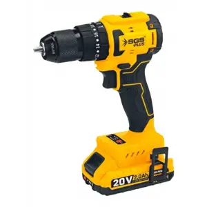 SGS5532 - 20 Volt 2 Amper 60 Nm Tork Akülü Darbeli Matkap Vidalama Seti Çift Akülü Kömürsüz Motor
