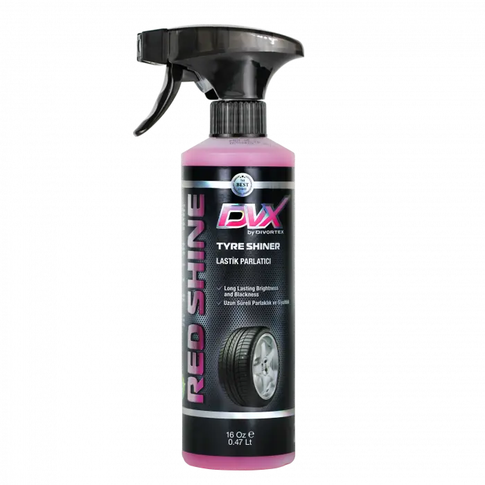Dıvortex Red Shıne Lastik Parlatıcı Ve Siyahlatıcı 500 Ml