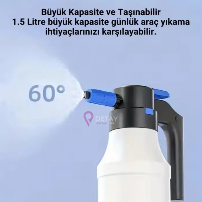 MadCar Foam Şarjlı Köpük Yapan Basınçlı Pompa 1,5 Lt
