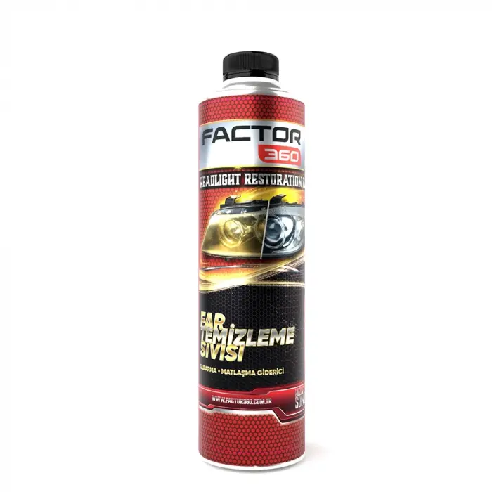 Factor360 Far Temizleme Sıvısı Metal Şişe1 L