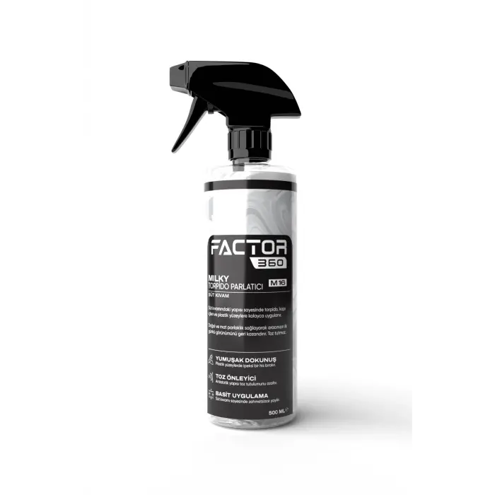Factor360 Milky Torpido Parlatıcı Süt 500 ML