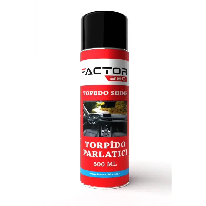 Factor360 Otomobil Araç Torpido Parlatıcı Aerosol 500ML