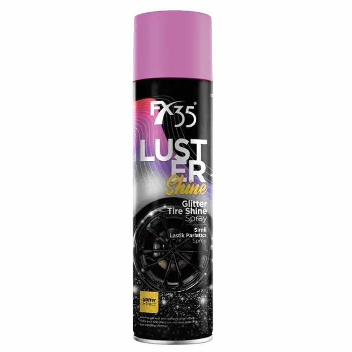 FX35 Luster Shine Simli Lastik Parlatıcı Sprey