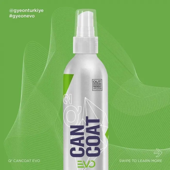 GYEON Q² CanCoat EVO Hidrofobik Nano Seramik Kaplama Seti - 200 Ml