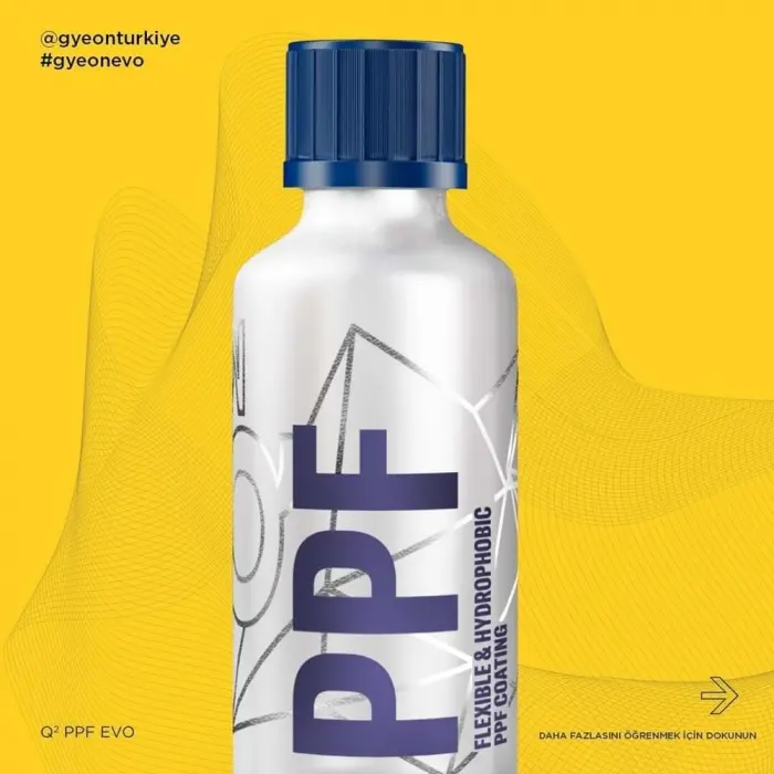 GYEON Q² PPF EVO Folyolara Özel Seramik Kaplama - 50 ml - Araç PPF Kaplama Koruma