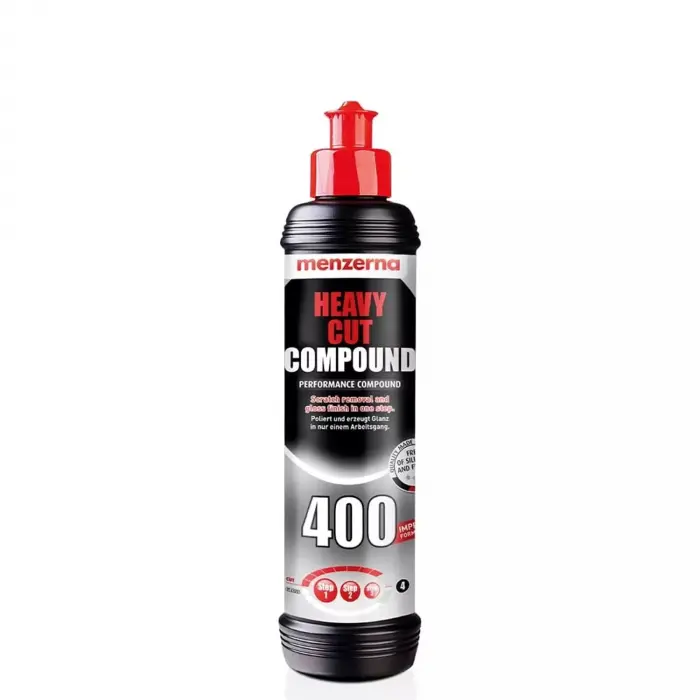 Menzerna yeni 400 heavy cut ağır çizik giderici kalın pasta 250 ml