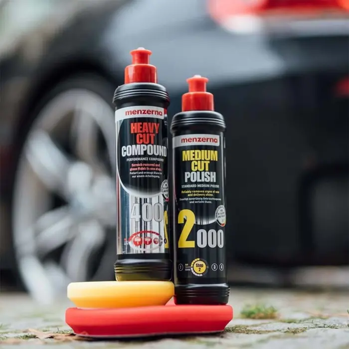 Menzerna yeni 400 heavy cut ağır çizik giderici kalın pasta 250 ml