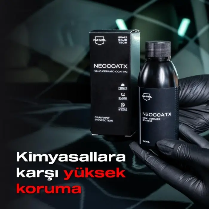 Nasiol Neocoatx Nano Seramik Kaplama 1 yıl 100ml