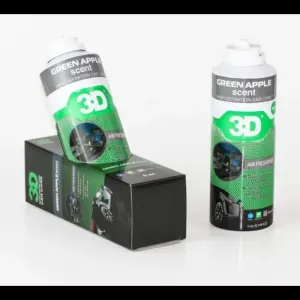 3D Green Apple Scent Elma Kokulu Klima Bombası Dezenfektan 150ML