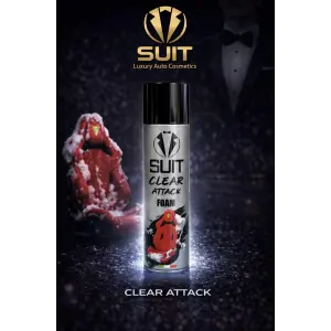SUİT CLEAR ATTACK FOAM (TEMİZLEYİCİ TEX KÖPÜK)