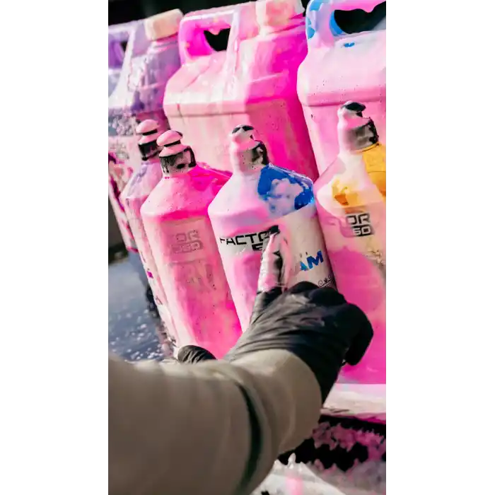 Factor360 Cherry Touch Pembe Renkli Oto Yıkama Köpüğü Oto Şampuan 1 L