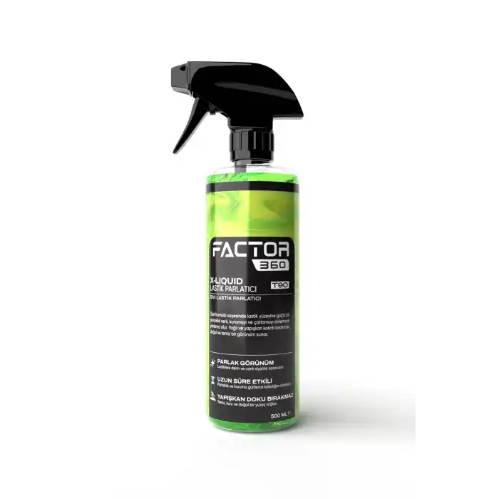 Factor360 X Liquid Sıvı Lastik Parlatıcı 500 ML