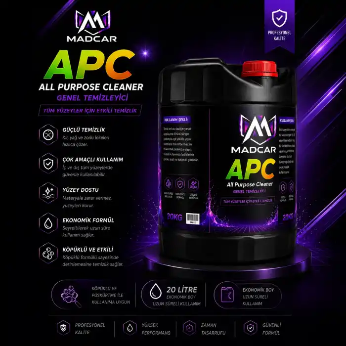 MADCAR APC – All Purpose Cleaner (Genel Temizleyici)