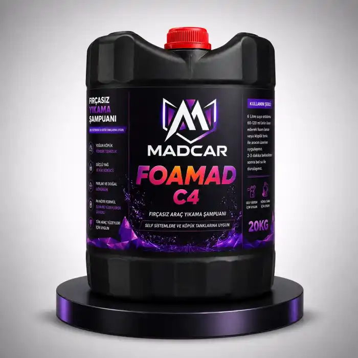 MADCAR FOAMAD C4 – Fırçasız Araç Yıkama Şampuanı
