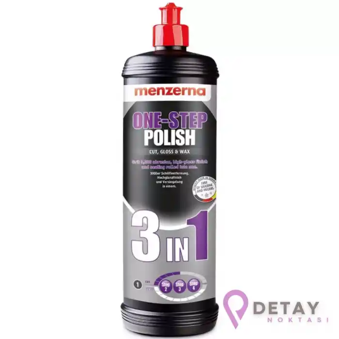 MENZERNA One-Step Polish 3in1 Tek Adım Pasta Cila Koruma - 1 lt