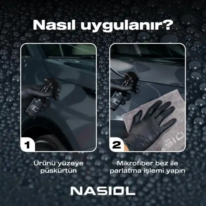 Nasiol Metalcoat F2 Sprey Nano Seramik Kaplama 50ml