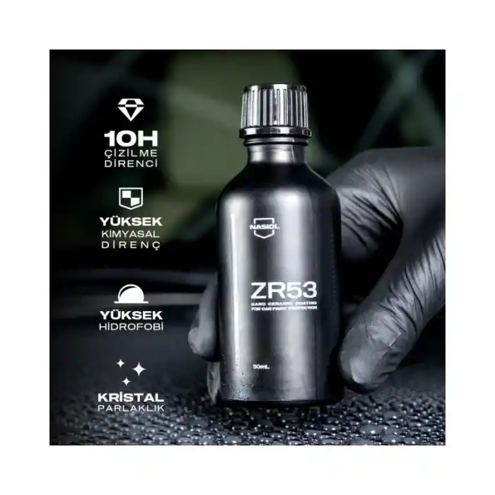 Nasiol ZR53 Nano Seramik Kaplama 3 yıl 50ml