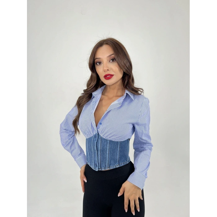 6963 GÖEKAVİ BEYAZ ÇİZGİİ