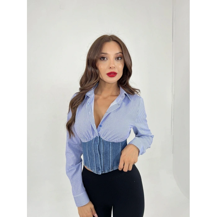 6963 GÖEKAVİ BEYAZ ÇİZGİİ