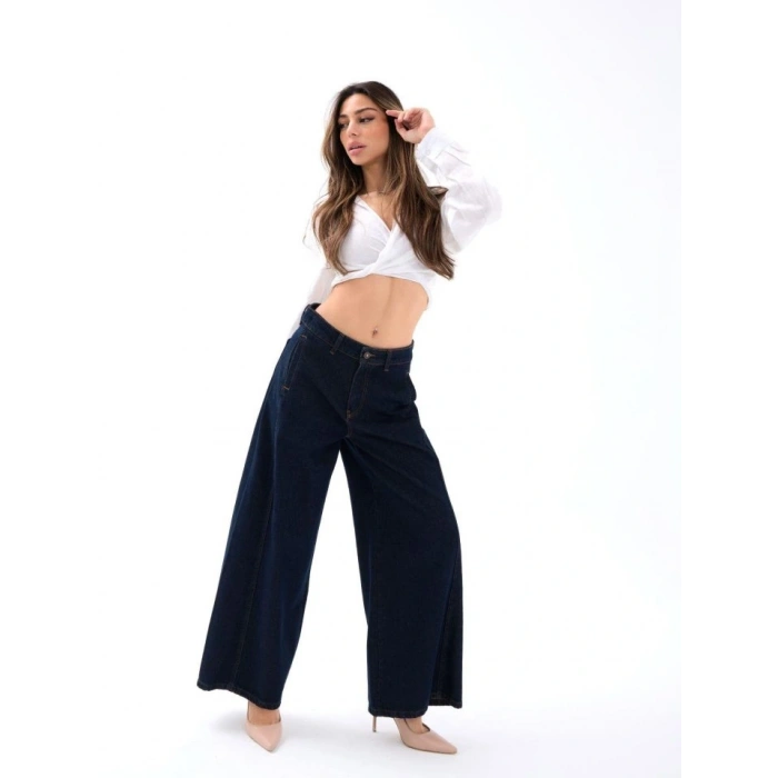 7437 KOT PANTOLONMAVİ