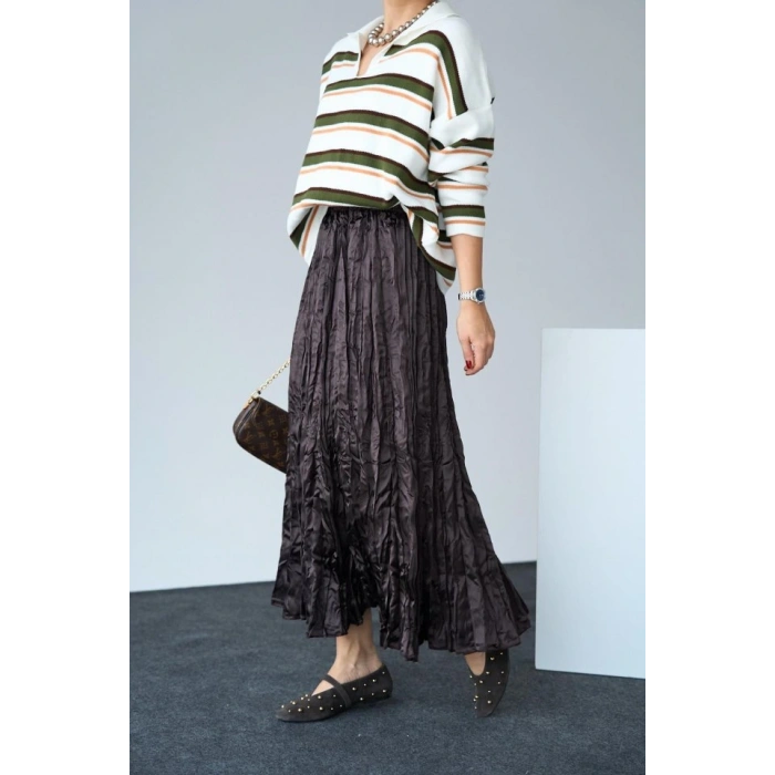 aten Uzun Etek  KAHVE