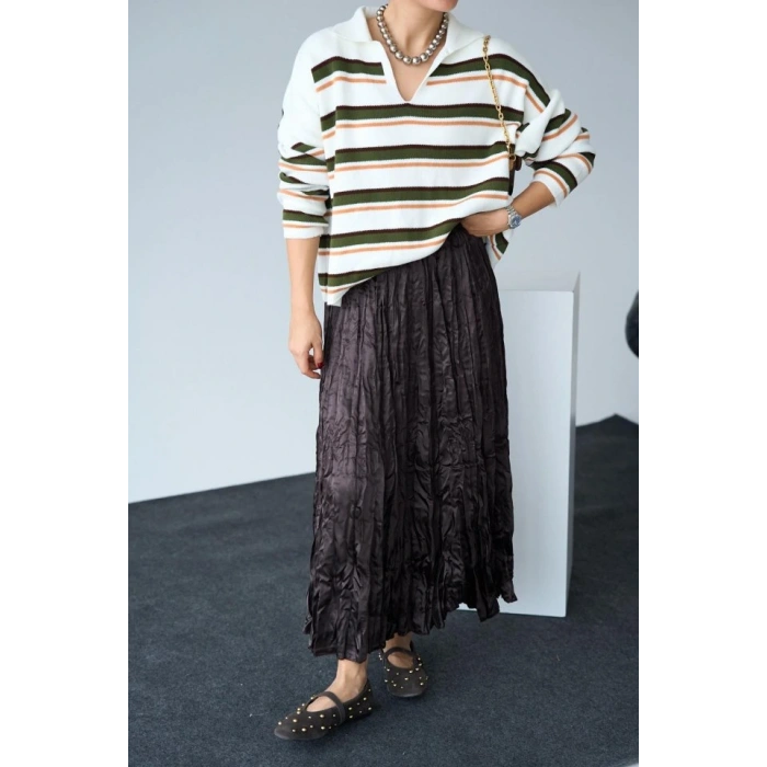 aten Uzun Etek  KAHVE