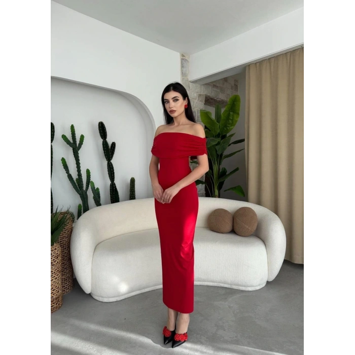 Athena Sırt DekolteliElbise