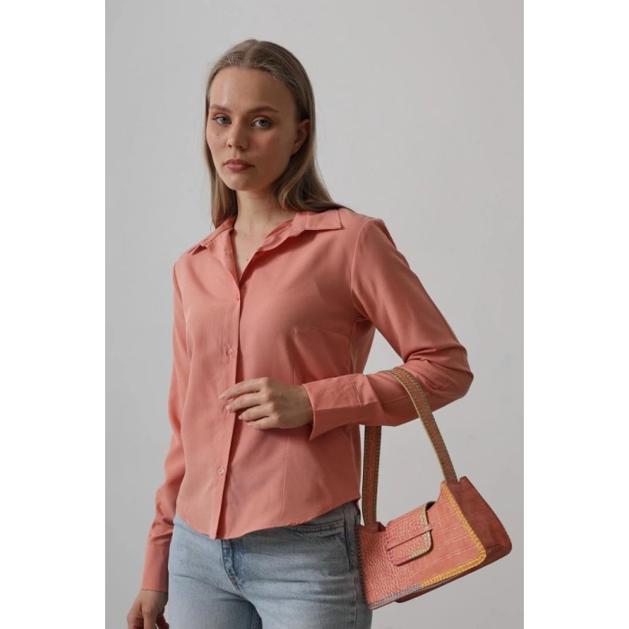 Basic Gömlek  Somon