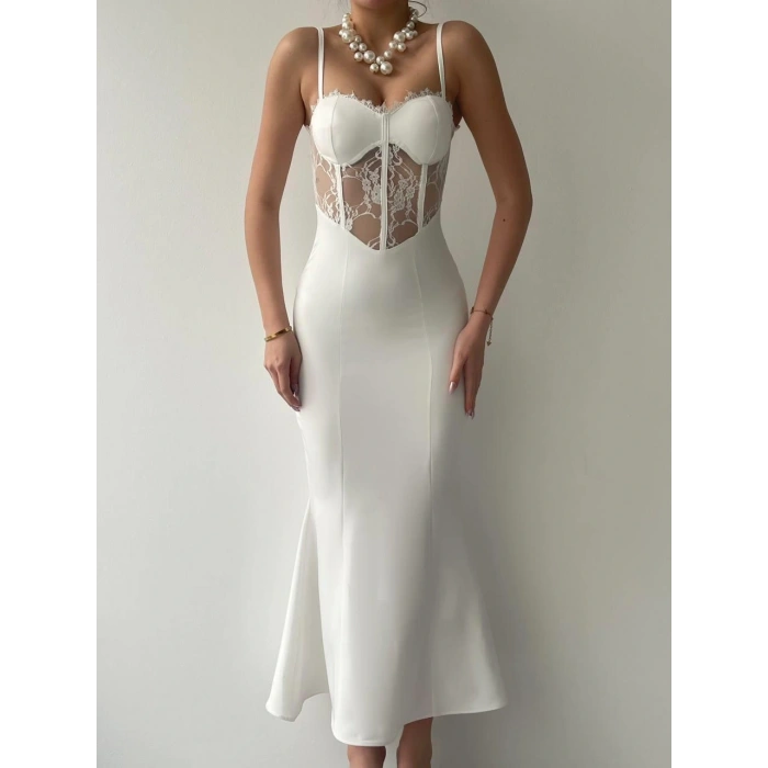 Begonia İp Askılı Elbise