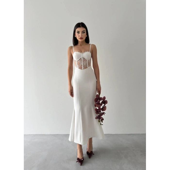 Begonia İp Askılı Elbise