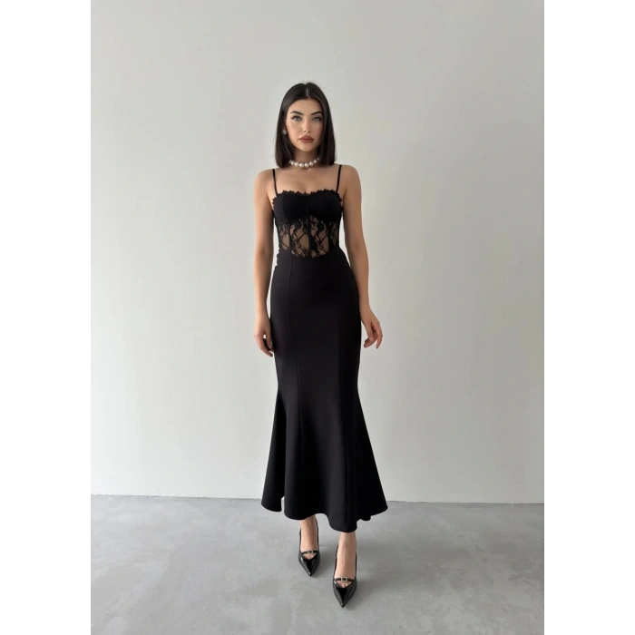 Begonia İp Askılı Elbise