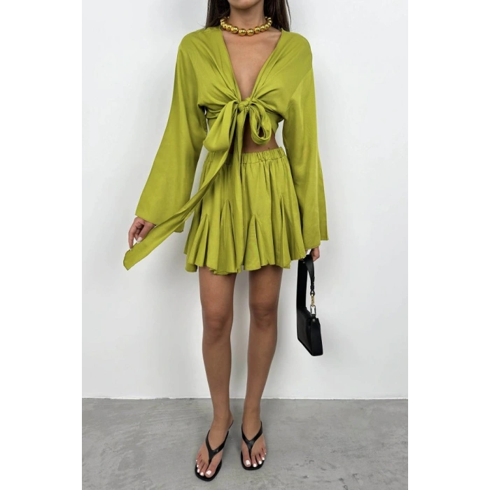 Bel Lastikli Kiloş Etek