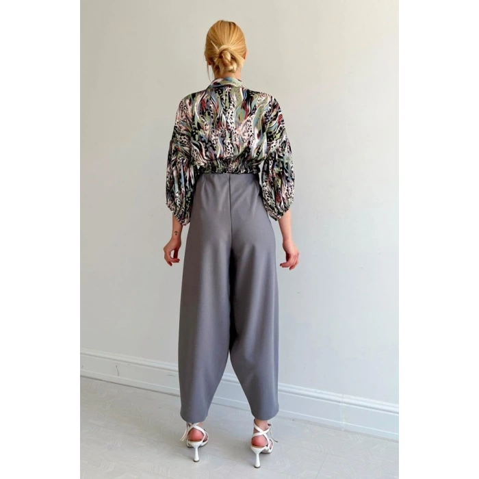 Beli Lastikli aten Gömlek  Yeşil