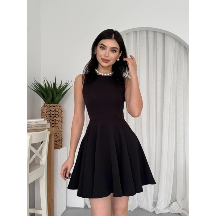 Berl Cep Detaylı Elbise