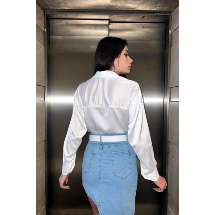 Beyaz aten Gömlek