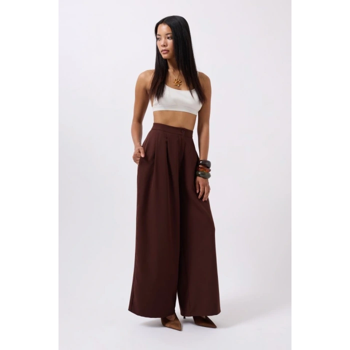 Casual Yüksek Bel Pantolon