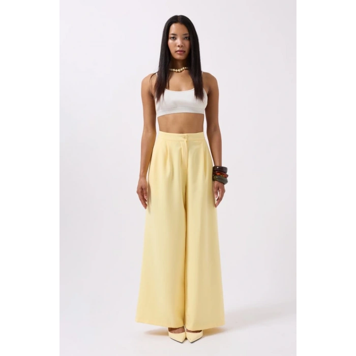 Casual Yüksek Bel Pantolon