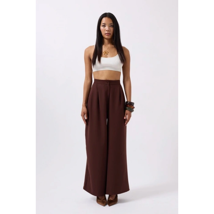 Casual Yüksek Bel Pantolon